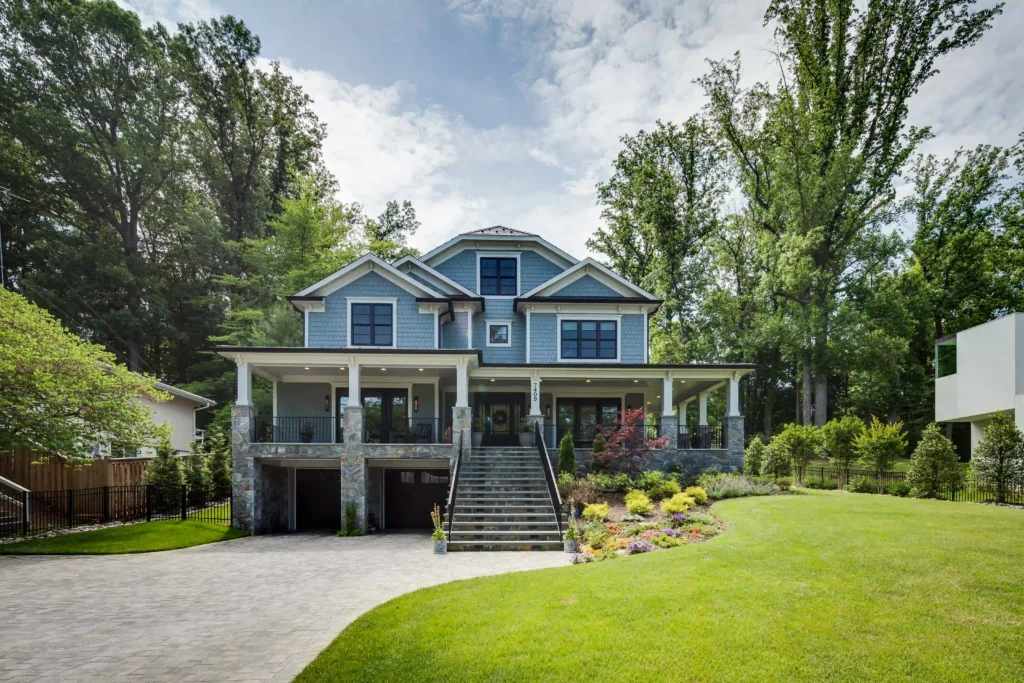 Exterior of Bethesda, MD Home Designed by Tulacro Development | Local Experience Can Help | 5 Pro Tips: Choosing a Custom Home Builder in Maryland