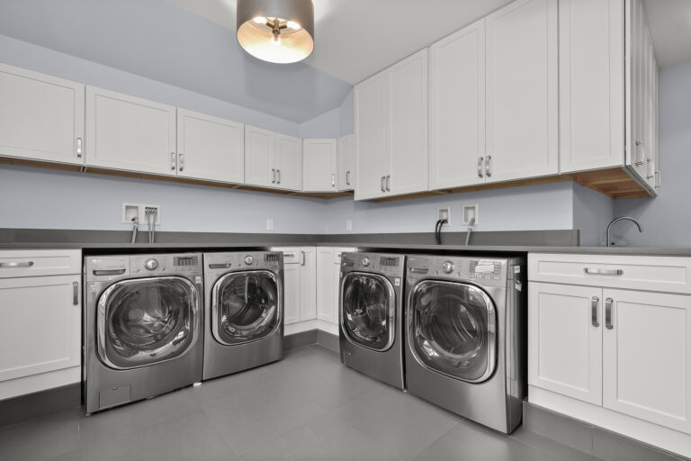 Custom Laundry Room | Luxury Custom Home Design | How Long Does it Take to Build a Custom Home? | Tulacro Development, Maryland