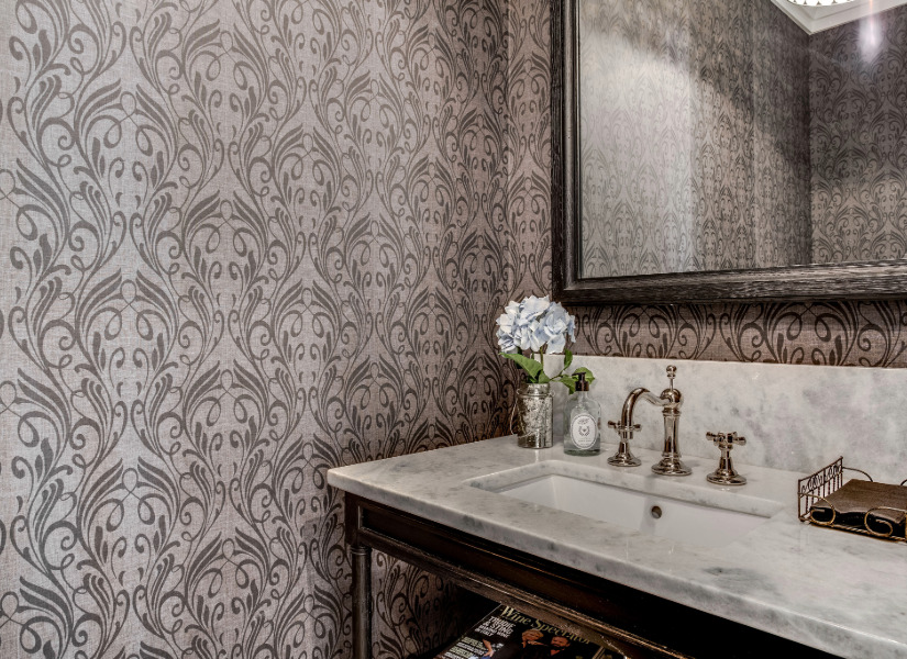Custom Luxury Patterned Bathroom | Tulacro Development