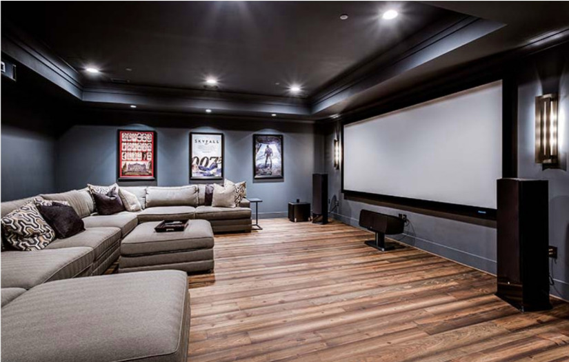 Custom Indoor Luxury Theater | Tulacro Development
