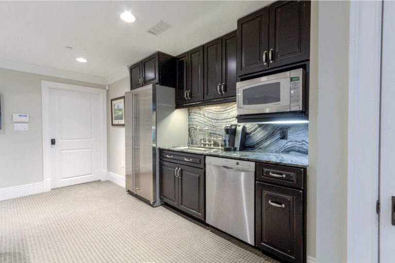 Custom One-Wall Kitchen built by Tulacro Development