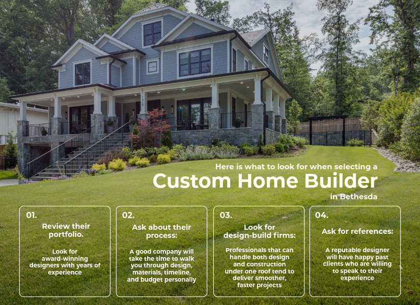 What You Need from a Custom Home Builder in Bethesda