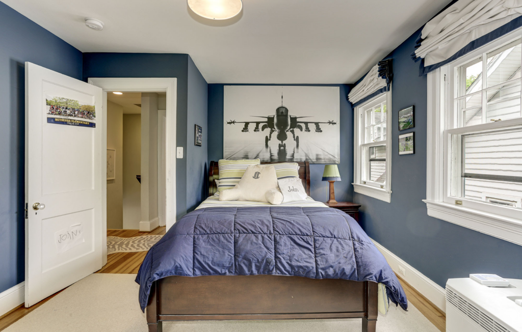 Personal Style in a Kid's Bedroom in a Custom-Built Luxury Home with Aviation Theme | Tulacro Development | Luxury Custom Home Builders | Bethesda, MD | Montgomery County